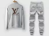 ensemble jogging louis vuitton 2020 lv old flower tracksuit 2piece m-6xl tz8870 gris